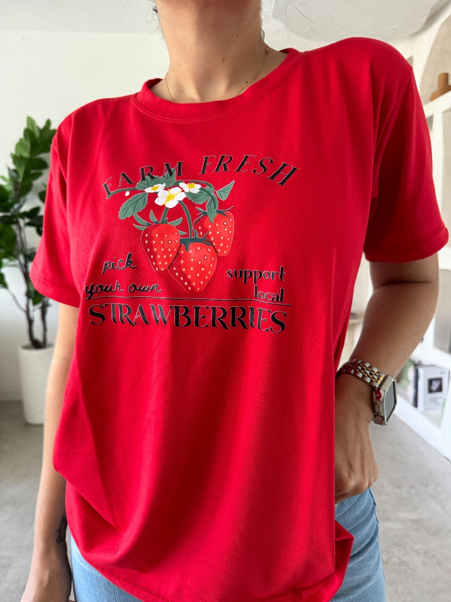 Fr Tropical Fresas Pequeñas - Roja PR23